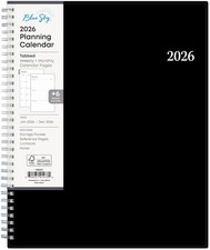 2026 Weekly and Monthly Planner Calendar, Includes January 2026 - December 2026,