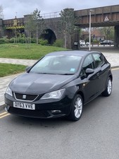 Seat Ibiza 2013 1.4 5 door Black 95,000 Miles Good Condition