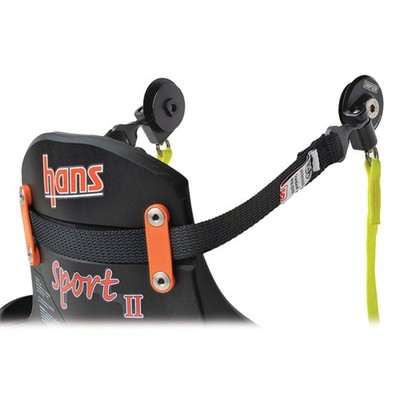 Hans Kopf- & Nackenstütze Schnellspanner Tether System Kit - Standard 18 Zoll 45 cm