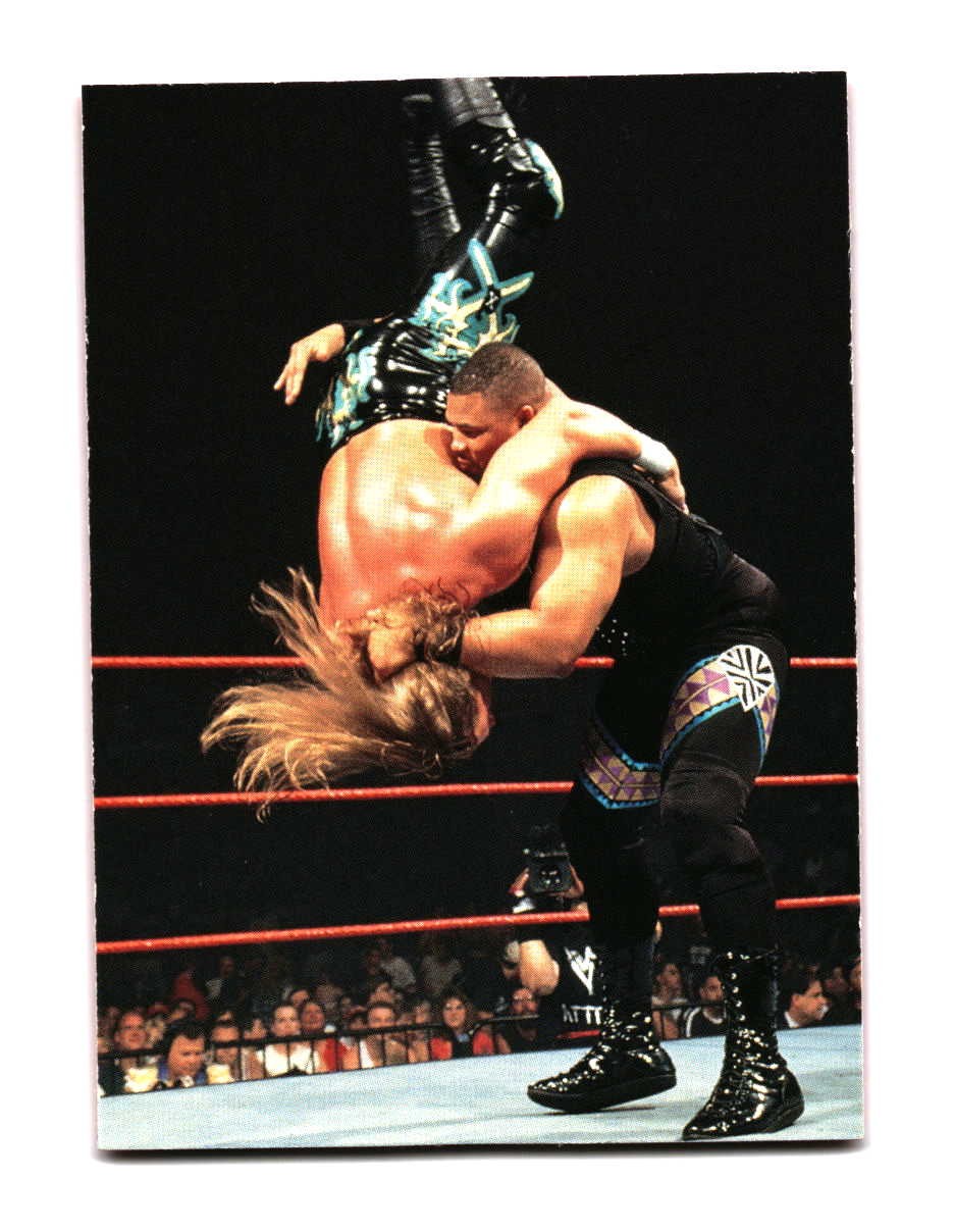 D'Lo Brown 1998 Comic Images WWF Superstarz RC 24