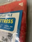 2 Vinyl Inflatable Air Mattres Soft 27”x72” 1 Red 1 Yellow — photo 3