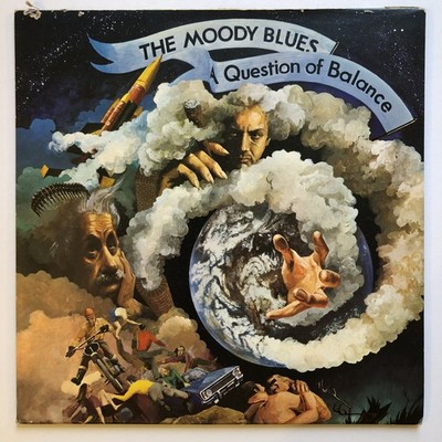 The Moody Blues, Question Of Balance, Vinyl LP, Threshold 1970, VG+/VG, 1st Pres