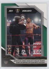 2022 Panini WWE NXT 2021 NXT Highlights Green Noam Dar #49 02l5