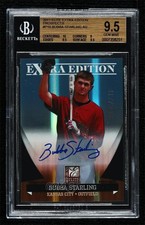 2011 Donruss Elite Extra Edition Prospects /598 Bubba Starling BGS 9.5 Auto 9bd
