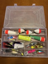Salmon Steelhead Fishing Lures Large Lot of Spinners, Spoons, and Gear