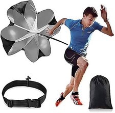 Running Speed Training Football Parachute - 48" Inch for Resistance Sprint Tr...