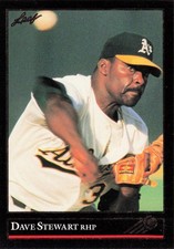 Dave Stewart 1992 LEAF Black Gold #259 NM-MT