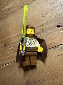 1999 LEGO Star Wars Lightsaber Duel 7101 Set w/ Minifigs Qui-Gon Jinn Darth Maul