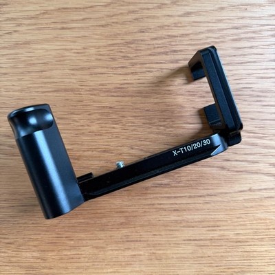 Fujifilm X-T10/X-T20/X-T30 Half Cage L-Bracket Griff Aluminium