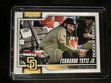 2026 Topps Series 1 Celebration Fernando Tatis Jr. Dugout Peeks SSP Padres 333