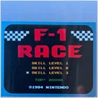 F-1 Race Nintendo 1984 Sticker No.148 Japan Vintage Card Collectible