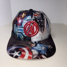 Marvel Avengers adjustable Snap Back Cap Embroidered A Superhero One Size