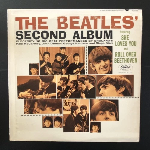 Beatles - Second Album - Mono - T 2080 - 1964 Vinyl LP