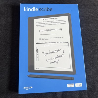 KindleScribe　16GB Amazon.com: Kindle Scribe (16 GB) the first Kindle for
