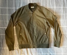 EDWIN olive green bomber jacket, size medium, preworn and in excellent condition