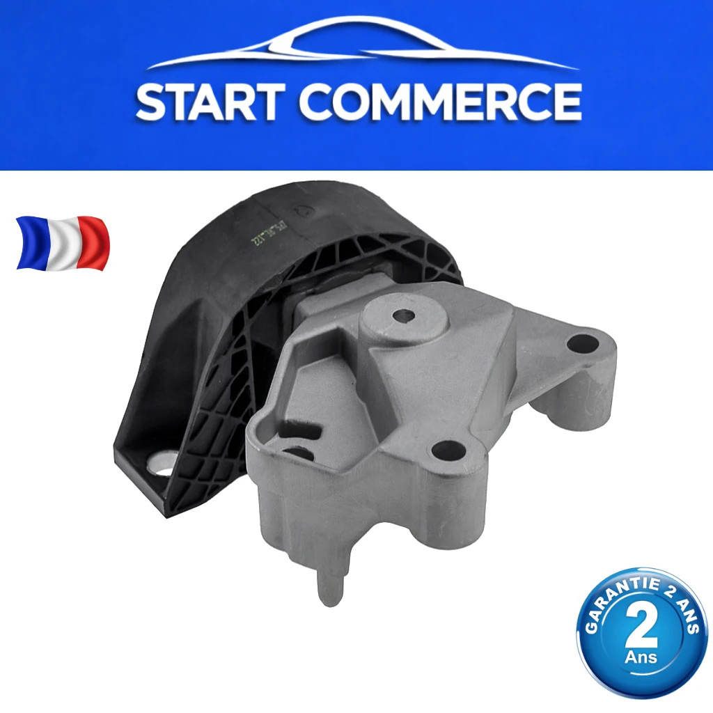 Support moteur pour Dacia Logan MCV II et Sandero II avec OE 113758313R en acier renforcé