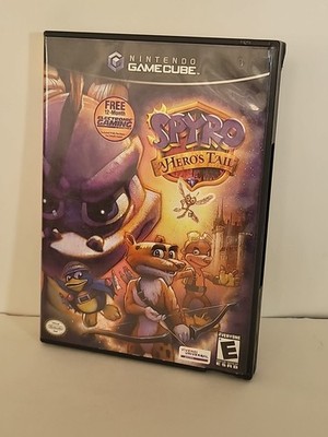 Spyro A Hero's Tail Nintendo GameCube 2004 Disc And Case Only Pre-owned Tested  