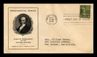 US COVER MARTIN VAN BUREN PRESIDENTIAL SERIES FIRST DAY ISSUE SCOTT 813