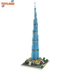 1681Pcs Burj Khalifa Tower Building Blocks World Architecture Model Puzzle Toys