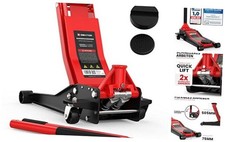 Car Jack 3-ton for car Low Profile Hydraulic Floor-Jack with 2X Rubber Pads