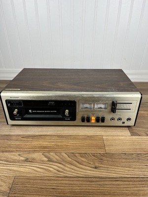 Sharp RT-821U 8 track Player For Parts- Does not power on