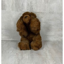 Russ Berrie Grizzly Brown Bear Plush Stuffed Animal Vintage 7 Inch 1828