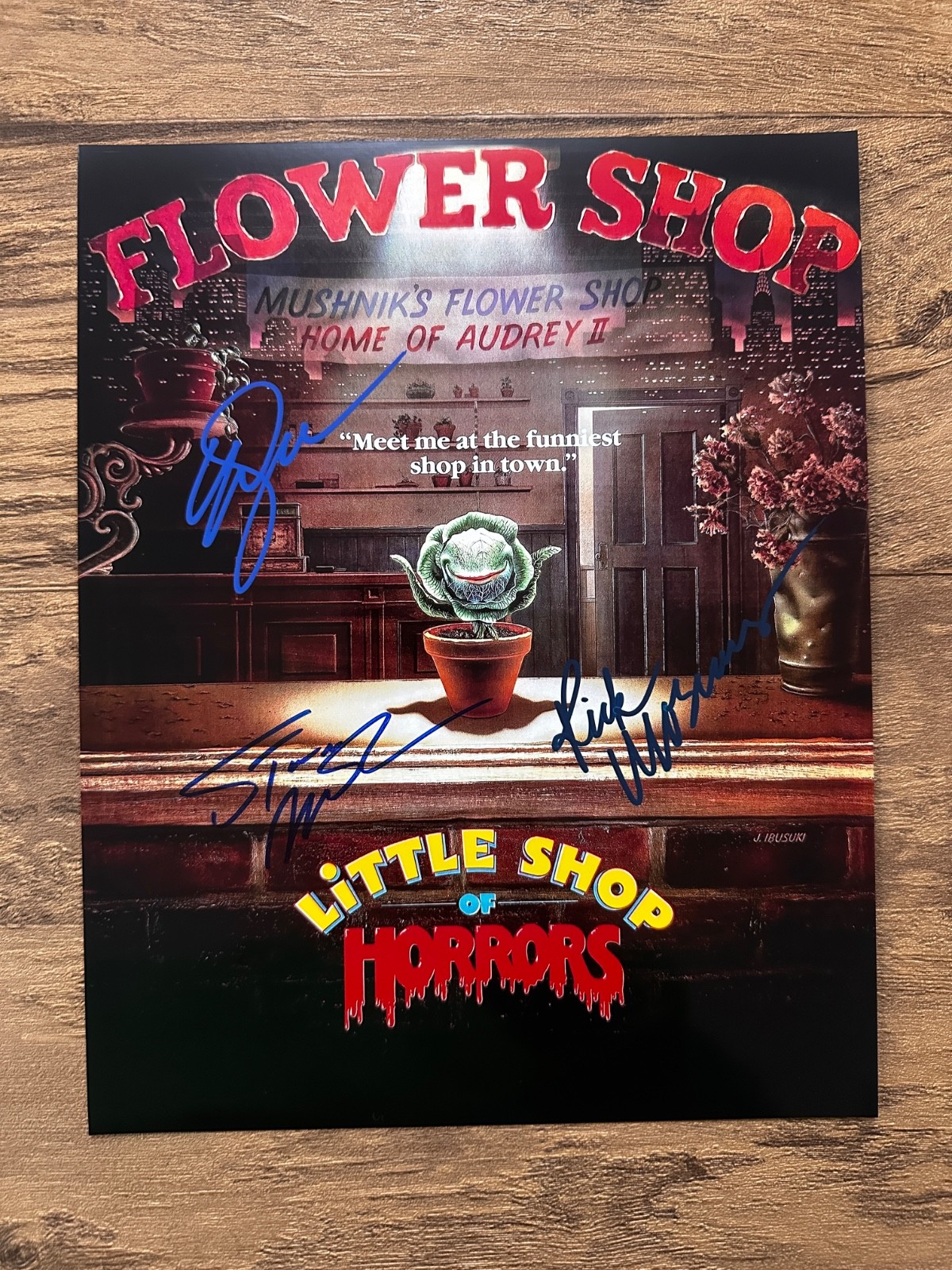 Little Shop of Horrors  Signed Movie Photo (8” × 10”)