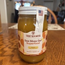 Wildcrafted Irish Sea Moss Gel Made with Dried Seaweed Seamoss  Mango Pineapple