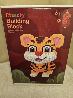 3D Tiger 2275 Piece Building Blocks