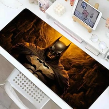 Batman Keyboard Desk Mat Large Mouse Mat Locked Edge 60cm x 30cm