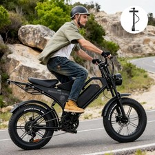 1200W 28MPH Electric Bike for Adults 48V 18.2AH Fat Tire E-bike 40 Miles UL2849