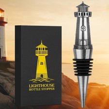 Weinflaschenverschluss Leuchtturm Deko Weingeschenk