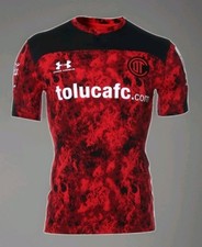 Toluca FC Authentic Under Armour Jersey Medium 