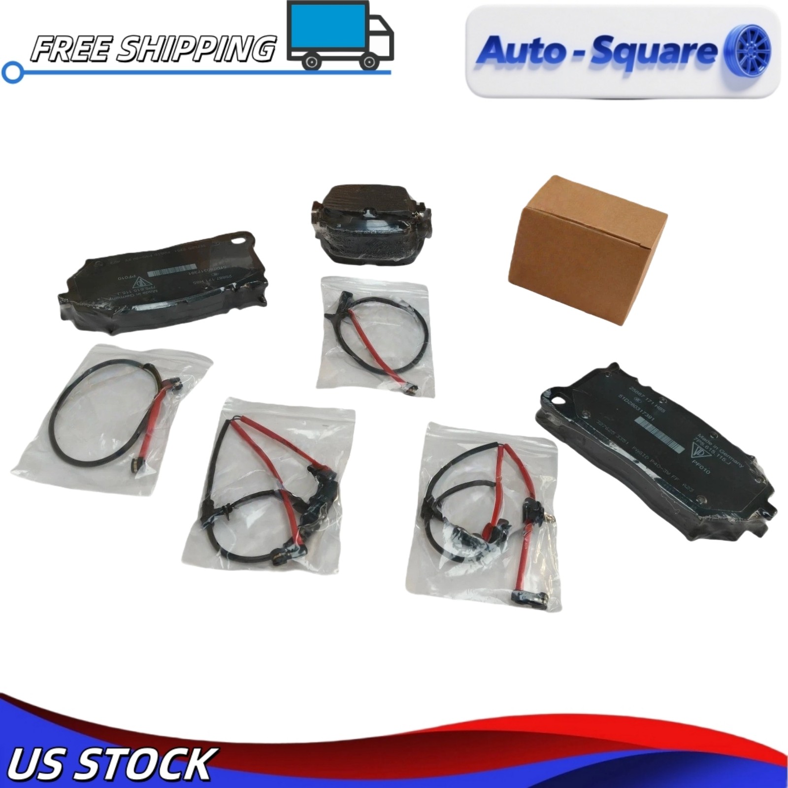 4M0698151AR 4M0698451AA Front Rear Brake Pad Kit For Lamborghini Urus 2018-2022