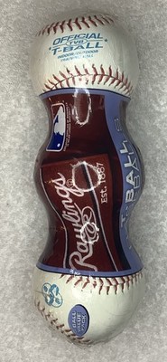 New Sealed Rawlings T-ball Training Baseballs 3 Value Pack Indoor and Outdoor