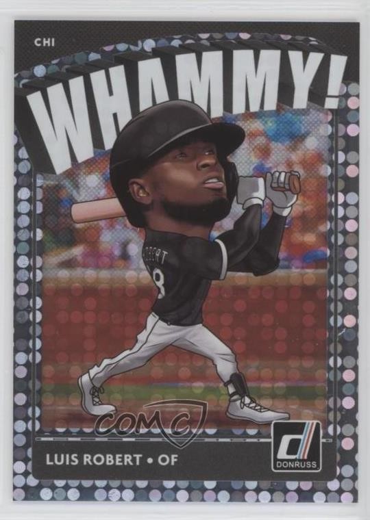 2021 Panini Donruss Whammy Luis Robert #W3 2v5