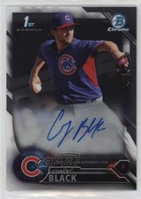 2016 Bowman Chrome Prospects Corey Black #CPA-CB Auto 7eo