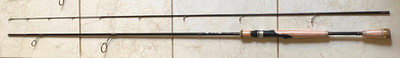 High modulus Graphite Trout Spin Rod - 2 section 8'0'' - Light Guides -New