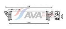 AVA Clever Choice Ladeluftkühler MZA4277 für MAZDA GJ GL CX KF Van KE GH BM BN