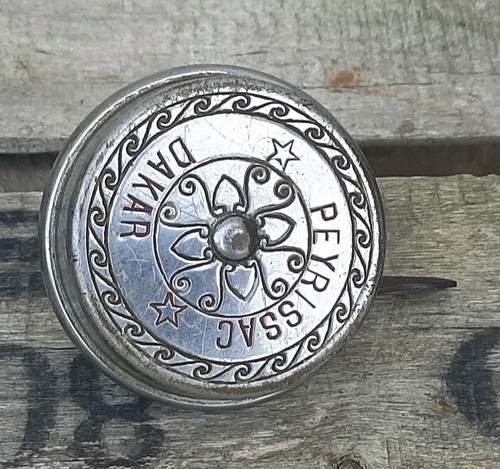 SONNETTE  POUR  VÉLO ANCIEN  PEYRISSAC DAKAR EN MÉTAL  - Photo 3/6