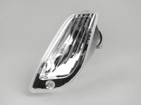 Blinker -PIAGGIO- Vespa Lx, Lxv, S - Weiß - Klarglas - Vorne, Links