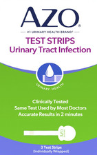 AZO Urinary Tract Infection UTI Test Strips, Accurate Results in 2 Minutes