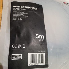 LINDY 5M 16.4ft High Speed HDMI Cable Male to Male Black NEW