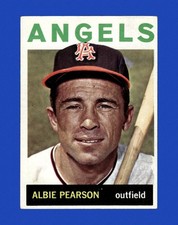 1964 Topps Set-Break #110 Albie Pearson EX-EXMINT *GMCARDS*