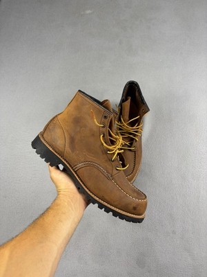 Red Wing X J. CREW 4537 Heritage Roughneck Brown Boots Men s Size 11.5 D USA