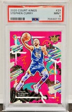 Stephen Curry 2020-21 Court Kings #29 Golden State Warriors PSA 9