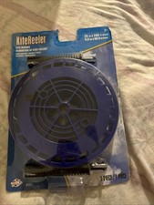 KiteReeler Kite Winder Blue with 200 feet 25 LB Nylon Line by X Kites NEW 