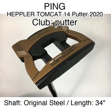 PING HEPPLER TOMCAT 14 Putter 2020 putter Putter 34" Original Steel Right-Handed