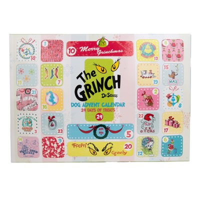 How The Grinch Stole Christmas Dog Treat Advent Calendar, 24 Surprise Treats ...