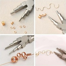 Smooth - Bending,Efficient Round Nose Jewelry Pliers for 3 - 10 mm Ring Creation